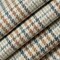 Sunset - Blue Check & Houndstooth,Plaid Upholstery Fabric 54 Inches"